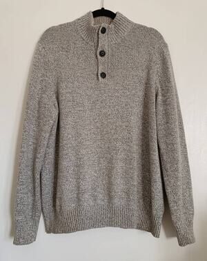Grey Urban Pipeline Cotton Blend Sweater XXL